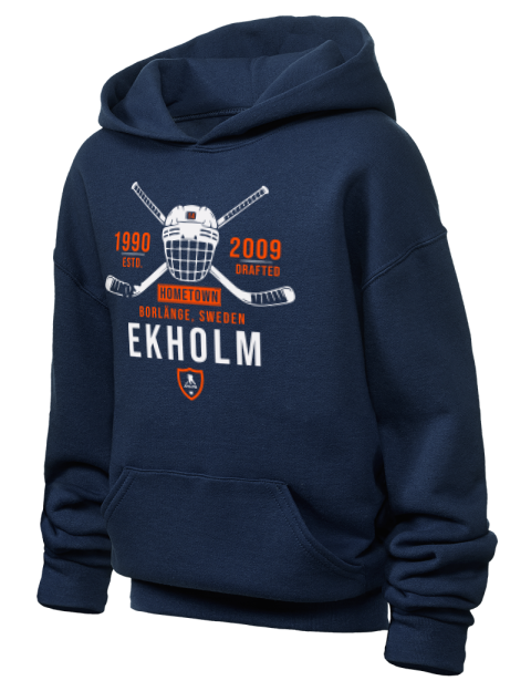 Heritage Mattias Ekholm Youth Hooded Sweatshirt | Swagsta