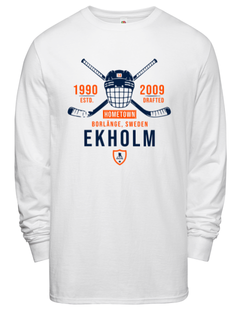 Classic Heritage Mattias Ekholm Men's Long-Sleeve T-Shirt | Swagsta