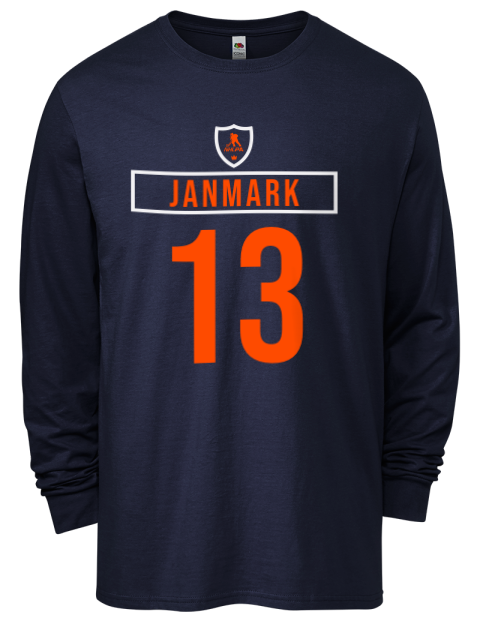 Away Jersey Mattias Janmark Men's Long-Sleeve T-Shirt | Swagsta