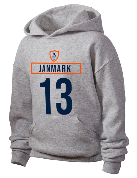 Home Jersey Mattias Janmark Youth Hooded Sweatshirt | Swagsta