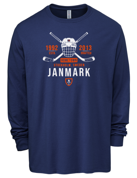 Heritage Mattias Janmark Men's Premium Blend Long Sleeve-T-Shirt | Swagsta
