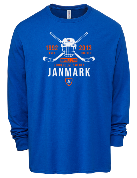 Heritage Mattias Janmark Men's Premium Blend Long Sleeve-T-Shirt | Swagsta