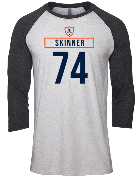 Home Jersey Stuart Skinner Unisex Premium Three-Quarter Raglan T-Shirt | Swagsta