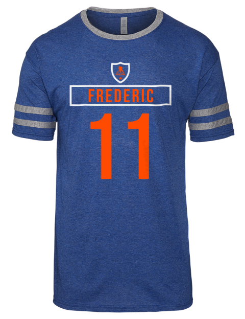 Away Jersey Trent Frederic Men's Tri-Blend T-Shirt | Swagsta