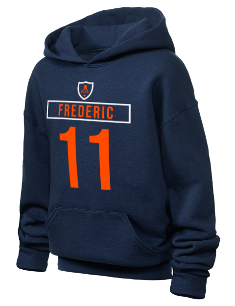 Away Jersey Trent Frederic Youth Hooded Sweatshirt | Swagsta