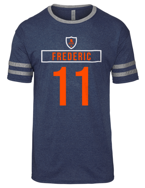 Away Jersey Trent Frederic Men's Tri-Blend T-Shirt | Swagsta