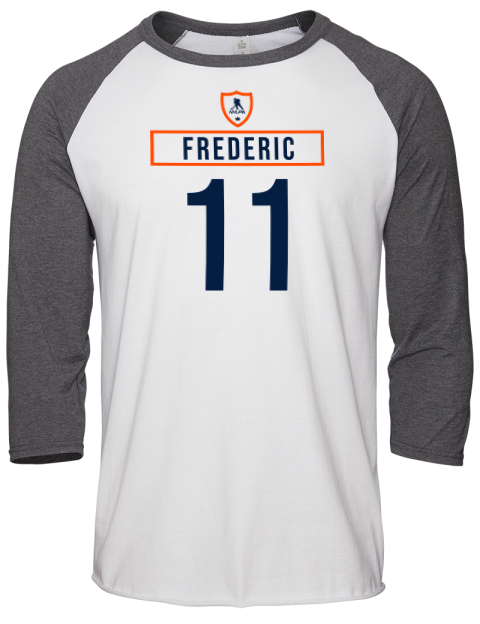 Home Jersey Trent Frederic Unisex Premium Three-Quarter Raglan T-Shirt | Swagsta