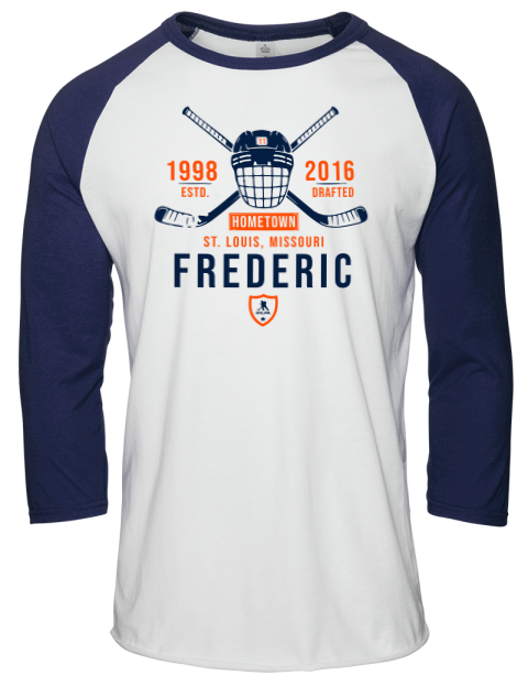 Classic Heritage Trent Frederic Unisex Premium Three-Quarter Raglan T-Shirt | Swagsta