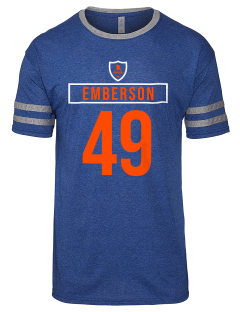 Away Jersey Ty Emberson Men's Tri-Blend T-Shirt | Swagsta