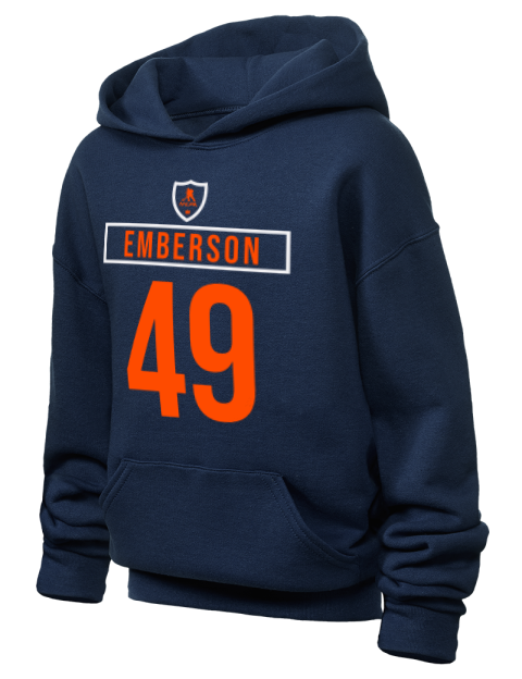 Away Jersey Ty Emberson Youth Hooded Sweatshirt | Swagsta