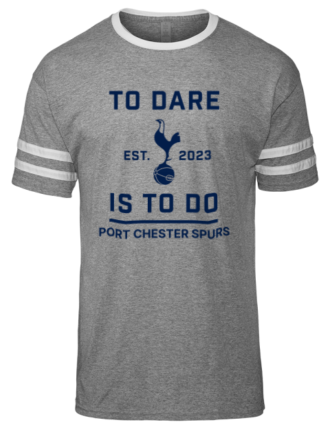 To Dare Port Chester Spurs Men's Tri-Blend T-Shirt | Swagsta