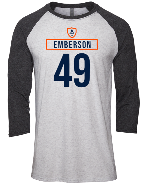 Home Jersey Ty Emberson Unisex Premium Three-Quarter Raglan T-Shirt | Swagsta