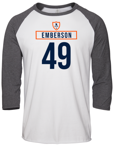 Home Jersey Ty Emberson Unisex Premium Three-Quarter Raglan T-Shirt | Swagsta