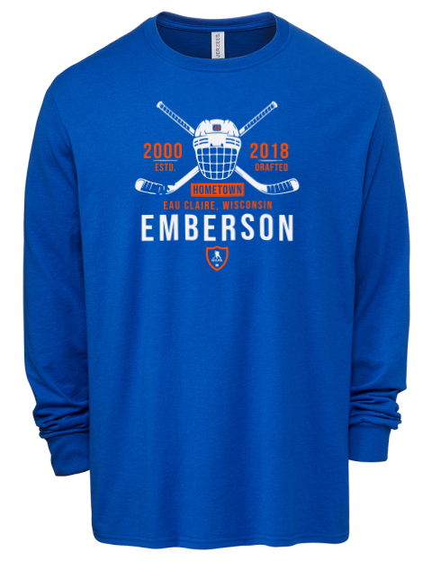 Heritage Ty Emberson Men's Premium Blend Long Sleeve-T-Shirt | Swagsta