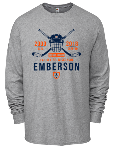 Classic Heritage Ty Emberson Men's Long-Sleeve T-Shirt | Swagsta