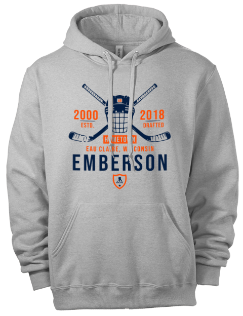 Classic Heritage Ty Emberson Eco Premium Unisex Hooded Sweatshirt | Swagsta
