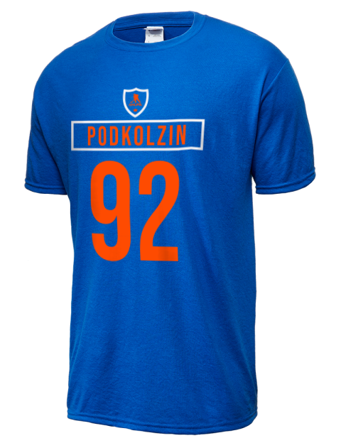 Away Jersey Vasily Podkolzin Dri-Power Unisex T-Shirt | Swagsta