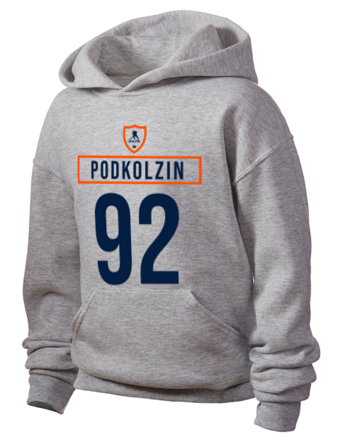 Home Jersey Vasily Podkolzin Youth Hooded Sweatshirt | Swagsta