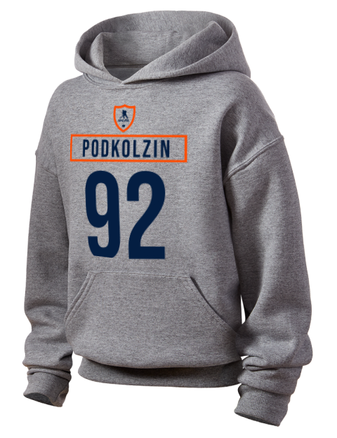 Home Jersey Vasily Podkolzin Youth Hooded Sweatshirt | Swagsta
