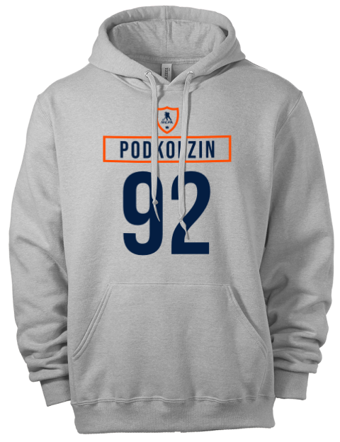 Home Jersey Vasily Podkolzin Eco Premium Unisex Hooded Sweatshirt | Swagsta