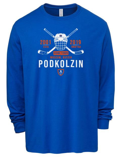 Heritage Vasily Podkolzin Men's Premium Blend Long Sleeve-T-Shirt | Swagsta