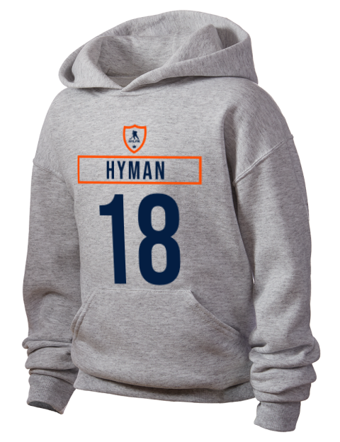 Home Jersey Zach Hyman Youth Hooded Sweatshirt | Swagsta