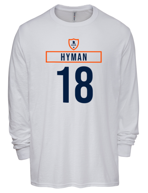 Home Jersey Zach Hyman Men's Premium Blend Long Sleeve-T-Shirt | Swagsta
