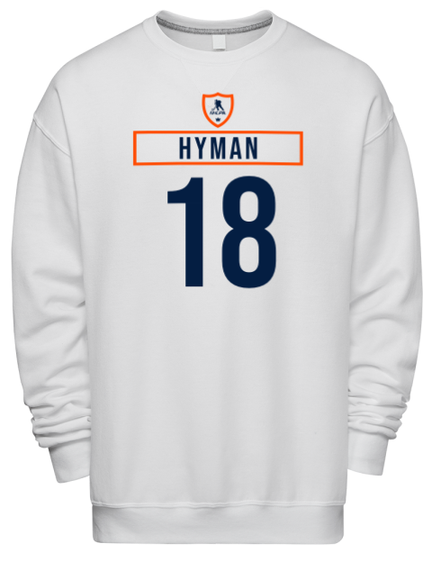 Home Jersey Zach Hyman Premium Unisex Crewneck Sweatshirt | Swagsta
