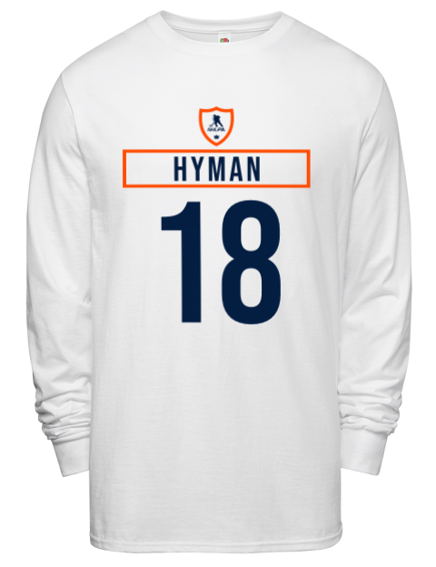 Home Jersey Zach Hyman Men's Long-Sleeve T-Shirt | Swagsta
