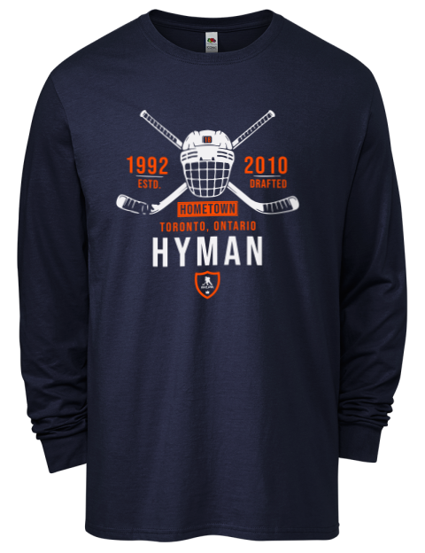 Heritage Zach Hyman Men's Long-Sleeve T-Shirt | Swagsta