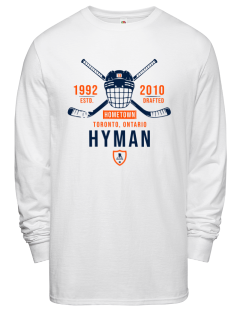 Classic Heritage Zach Hyman Men's Long-Sleeve T-Shirt | Swagsta