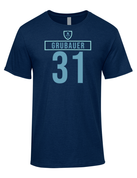 1A Away Jersey Philipp Grubauer Premium Ring-Spun Cotton Unisex T-Shirt | Swagsta