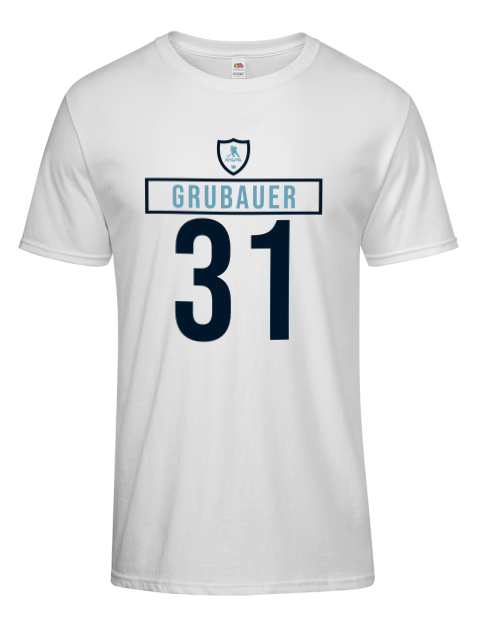 2A Home Jersey Philipp Grubauer Men's Premium T-Shirt | Swagsta