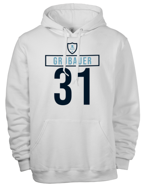 2A Home Jersey Philipp Grubauer Eco Premium Unisex Hooded Sweatshirt | Swagsta