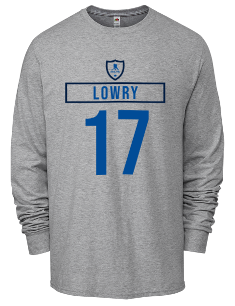 Home Jersey Adam Lowry Men's Long-Sleeve T-Shirt | Swagsta