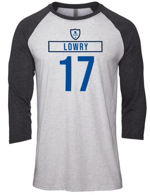 Home Jersey Adam Lowry Unisex Premium Three-Quarter Raglan T-Shirt | Swagsta