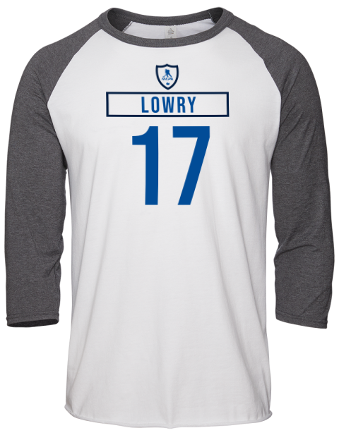 Home Jersey Adam Lowry Unisex Premium Three-Quarter Raglan T-Shirt | Swagsta