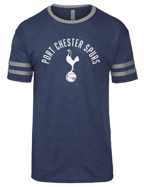 Arched Port Chester Spurs Men's Tri-Blend T-Shirt | Swagsta