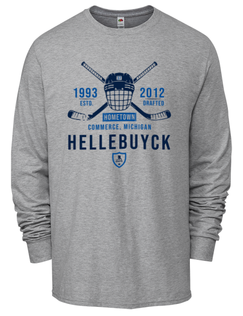 Classic Heritage connor hellebuyck Men's Long-Sleeve T-Shirt | Swagsta