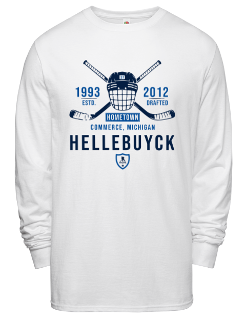 Classic Heritage connor hellebuyck Men's Long-Sleeve T-Shirt | Swagsta