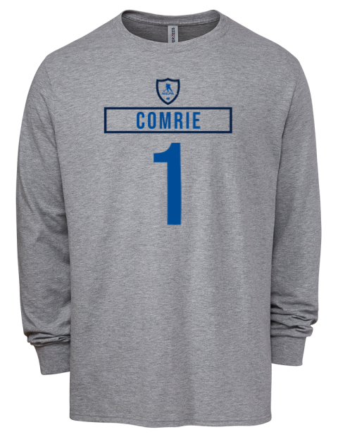 Home Jersey eric comrie Men's Premium Blend Long Sleeve-T-Shirt | Swagsta