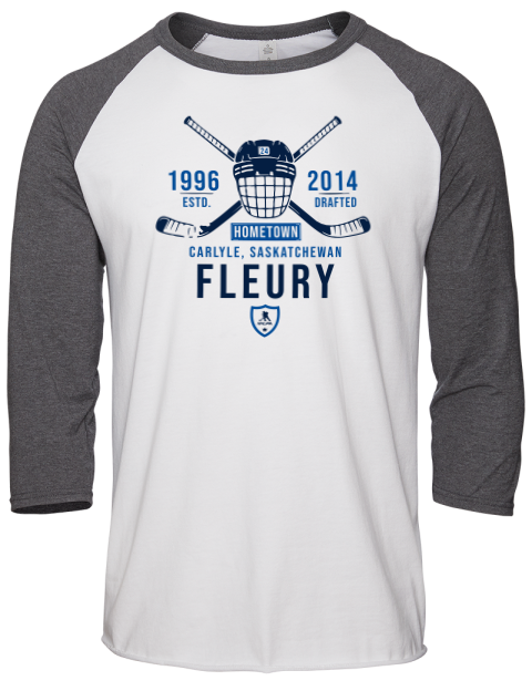Classic Heritage haydn fleury Unisex Premium Three-Quarter Raglan T-Shirt | Swagsta