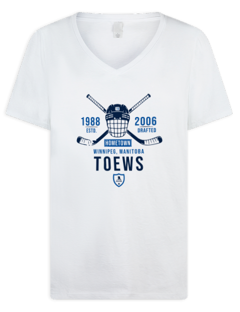 Classic Heritage jonathan toews Premium Ladies V-Neck T-Shirt | Swagsta