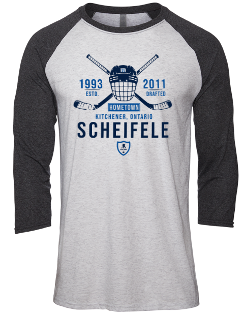 Classic Heritage mark scheifele Unisex Premium Three-Quarter Raglan T-Shirt | Swagsta