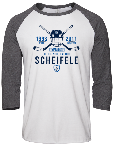 Classic Heritage mark scheifele Unisex Premium Three-Quarter Raglan T-Shirt | Swagsta