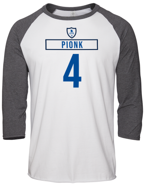 Home Jersey neal pionk Unisex Premium Three-Quarter Raglan T-Shirt | Swagsta