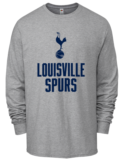 Stacked Louisville Spurs Men's Long-Sleeve T-Shirt | Swagsta