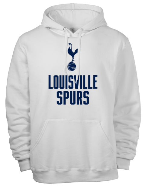 Stacked Louisville Spurs Eco Premium Unisex Hooded Sweatshirt | Swagsta