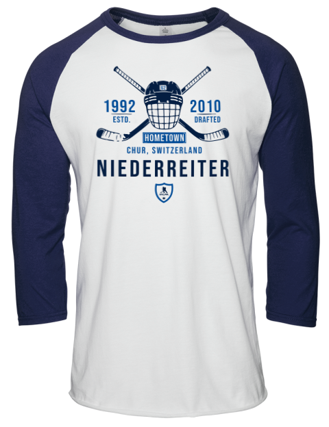 Classic Heritage nino niederreiter Unisex Premium Three-Quarter Raglan T-Shirt | Swagsta