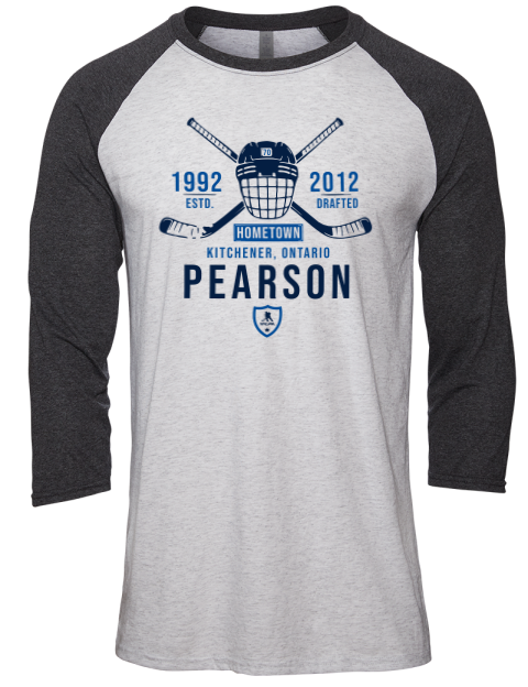Classic Heritage tanner pearson Unisex Premium Three-Quarter Raglan T-Shirt | Swagsta